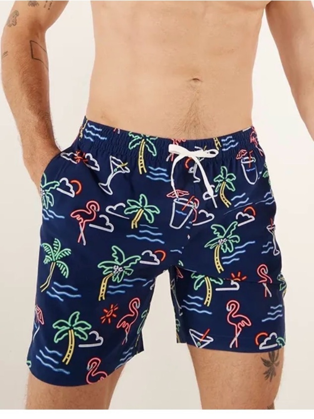Chubbies The Neon Lights Classic Swim Trunk 5.5” inseam
